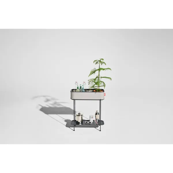 Adoreganizer Storage Table Wolf Grey