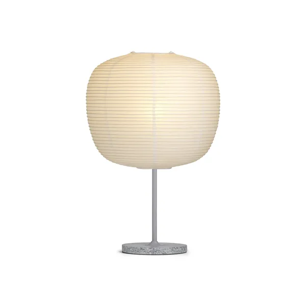 Common Peach Table Lamp Gray & Gray Terrazzo