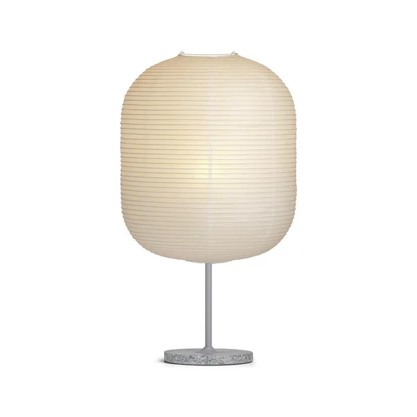 Common Oblong Table Lamp Gray Terrazzo