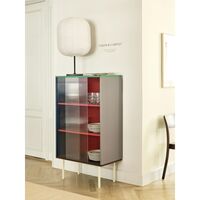 Common Oblong Table Lamp Gray Terrazzo
