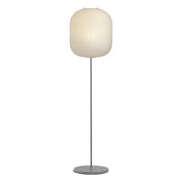 Lámpara de Pie Ancha Común Terrazo Gris
