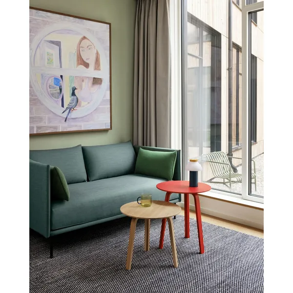 Bella Salontafel Ø45 x H49 Geolied Eiken