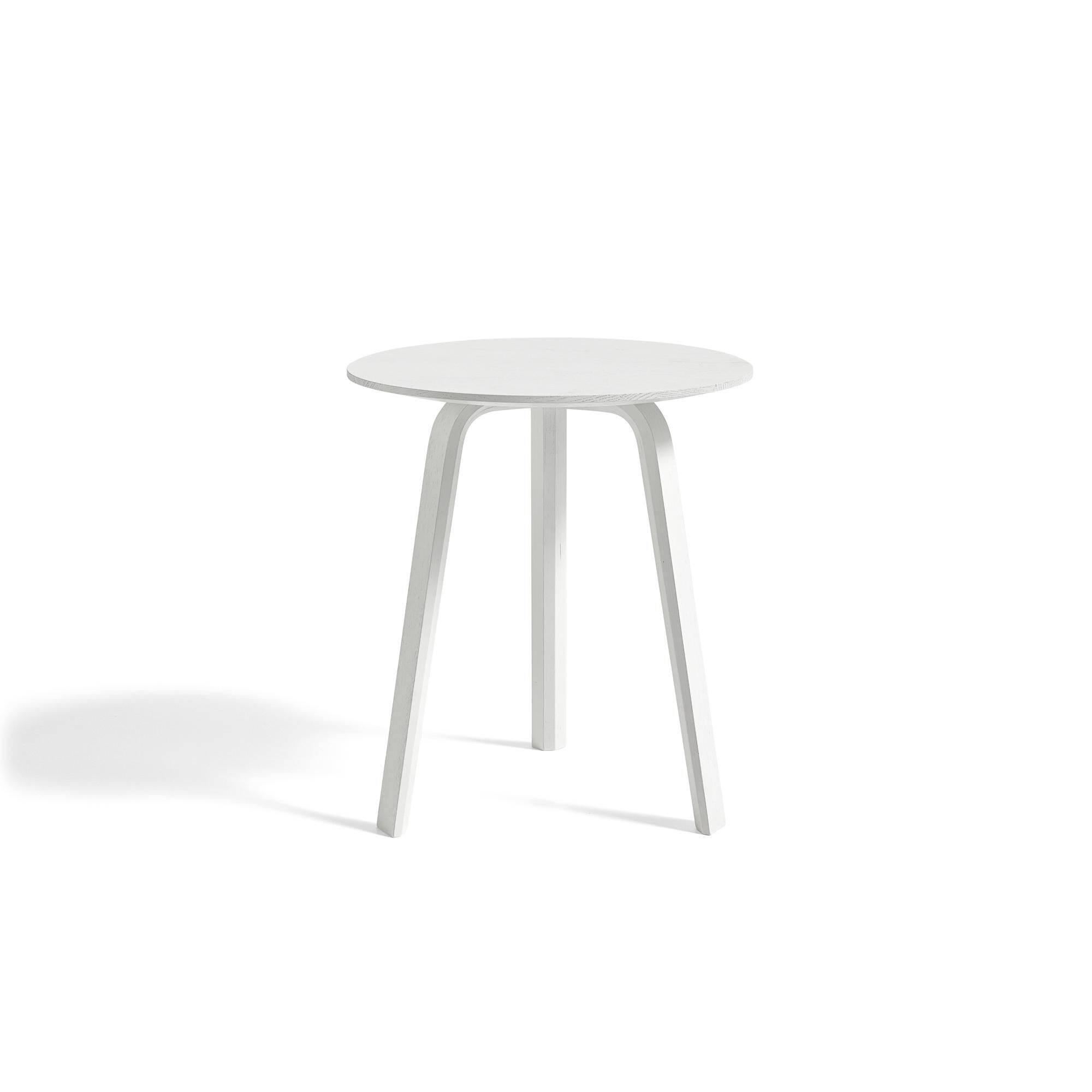 Bella Sofabord Ø45 x H49 Hvid