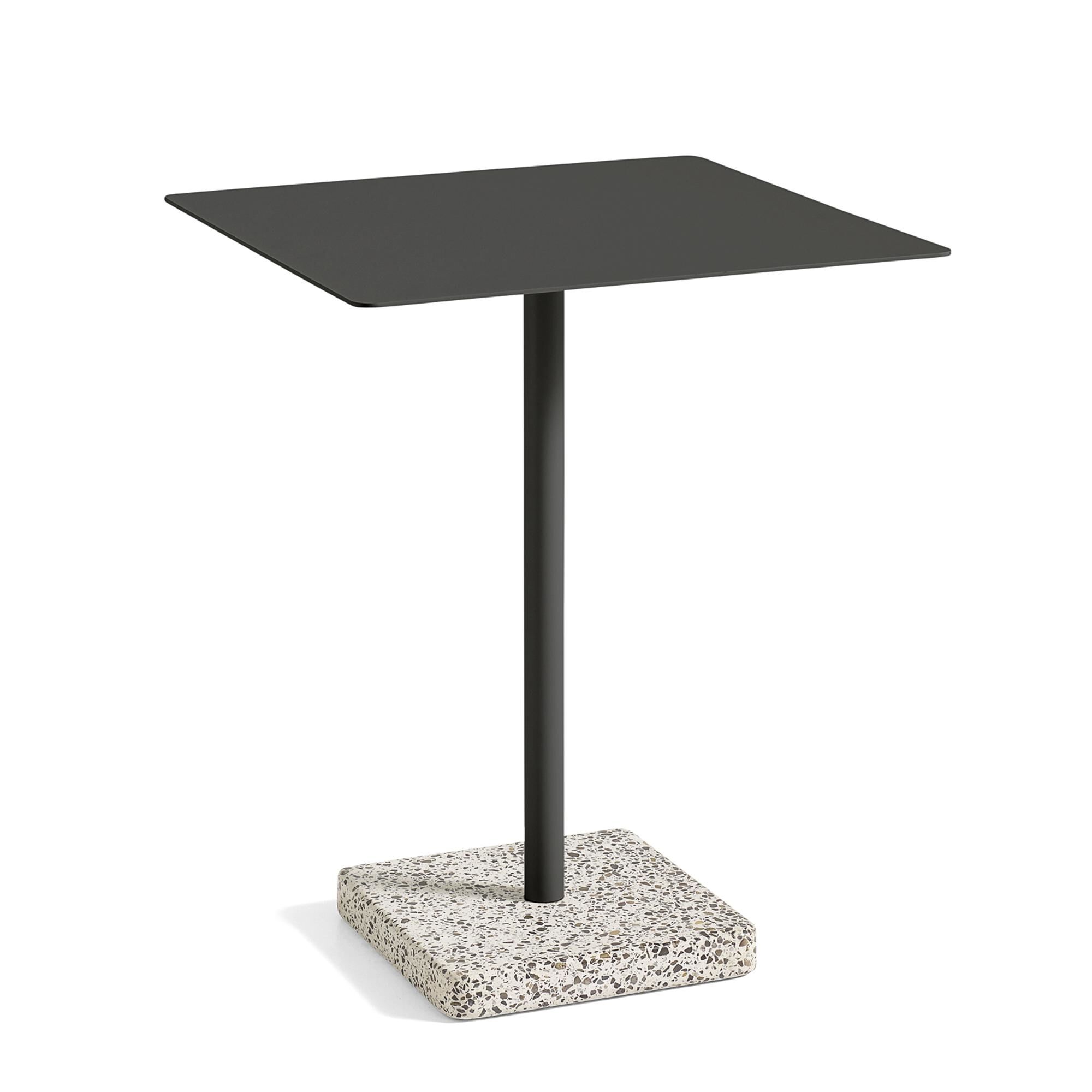 Terrazzo Udendrs Cafbord 60x60 Antracit/Gr Terrazzo