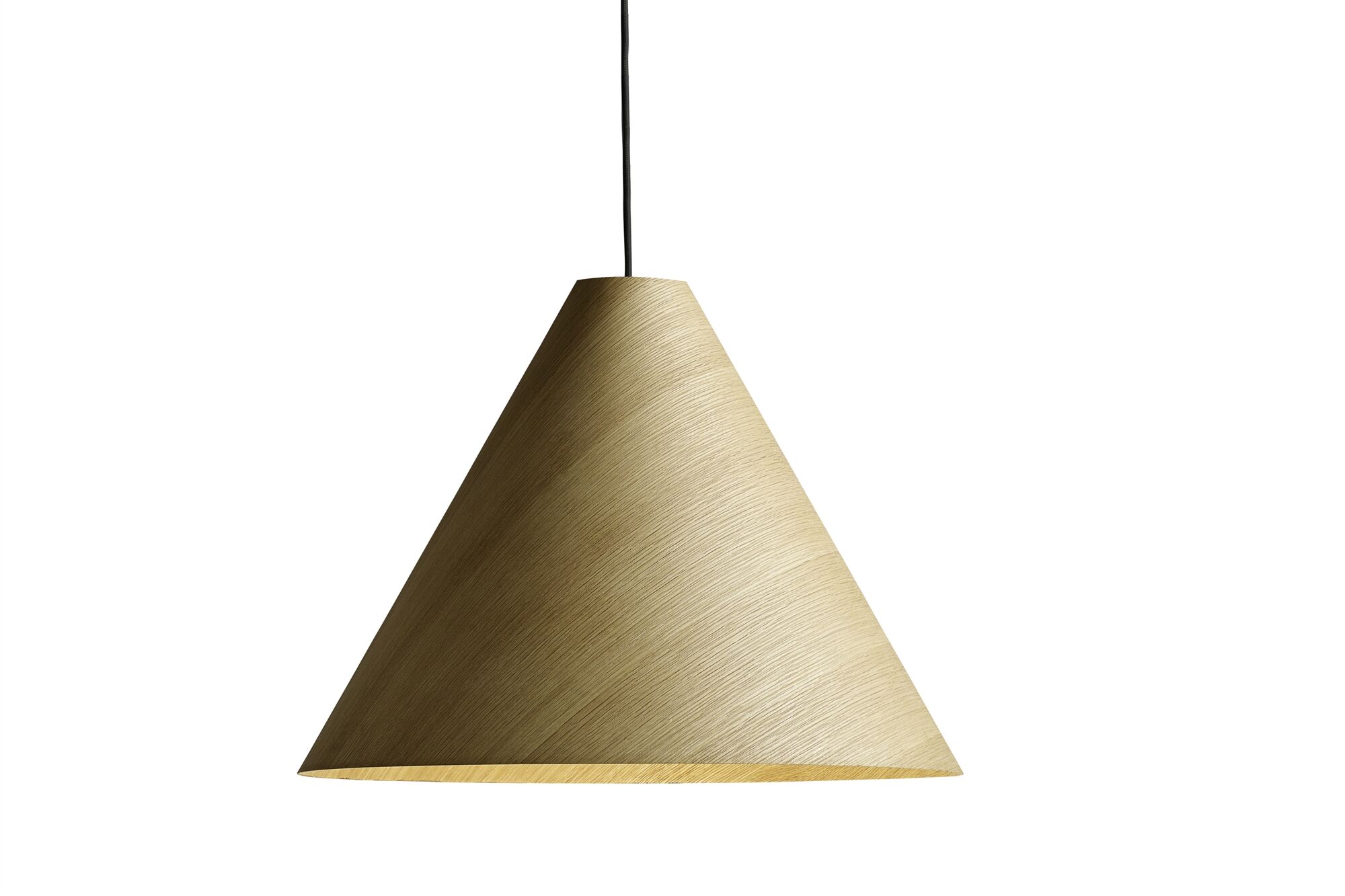 30 Graders Lampsk&auml;rm f&ouml;r Taklampa Stor Nature
