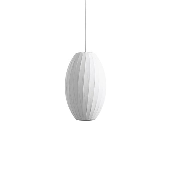 Nelson Cigar Crisscross Bubble Pendel Medium Off-White