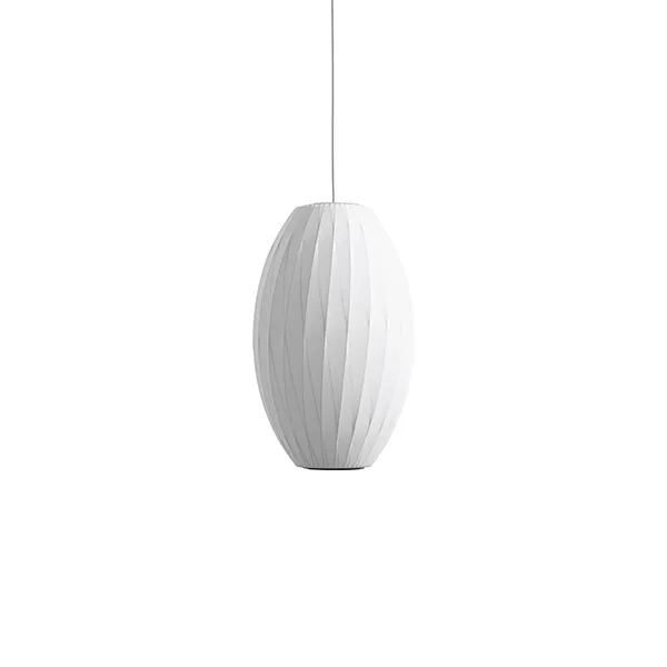 Nelson Cigar Crisscross Bubble Pendel Mellem Off-White