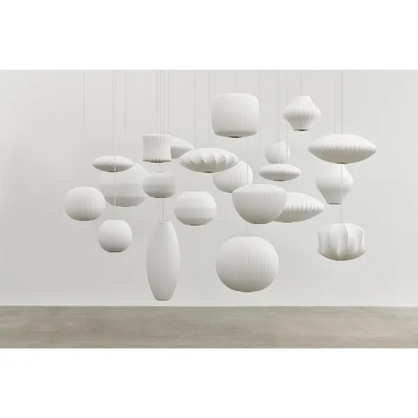 Nelson Apple Bubble Pendel Medium Off-White