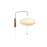 Nelson Saucer Applique Petite Off-White avec Câble