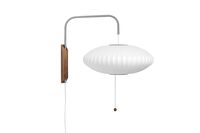 Nelson Saucer Applique Petite Off-White avec Câble