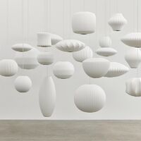 Nelson Lantern Bubble Pendel Lille Off-White