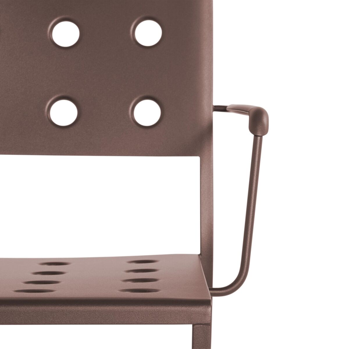 Fauteuil Balcon avec Accoudoirs Rouge Fer