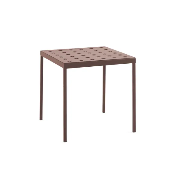 Balcony Table L75 x H74 Iron Red