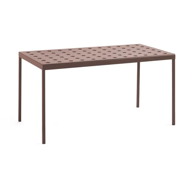 Balcony Table L144 x H74 Iron Red