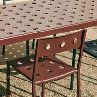 Balcony Table L144 x H74 Iron Red
