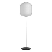Lámpara de Pie Rectangular Común Negro