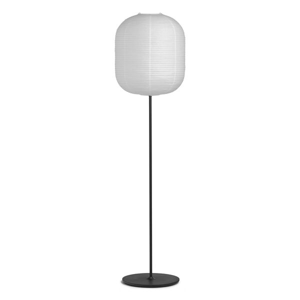 Common Langwerpige Vloerlamp Zwart