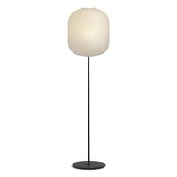 Lámpara de Pie Rectangular Común Negro