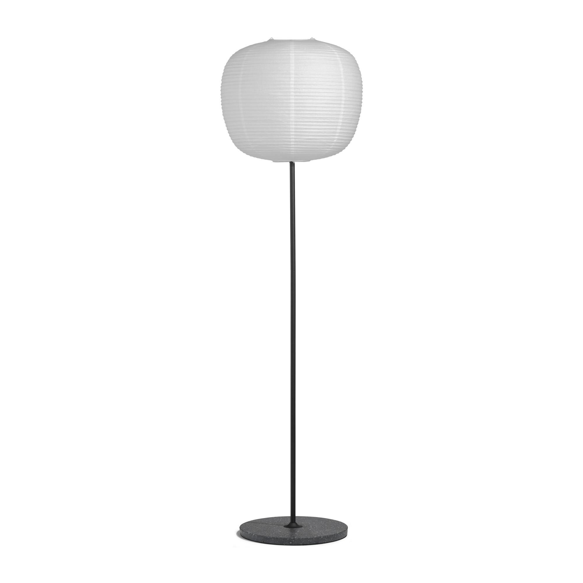 Common Peach Golvlampa Svart & Svart Terrazzo