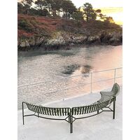 Palissade Park Dining Bench IN 1 Piece incl. Mounting Kit Non-Freestanding Olive
