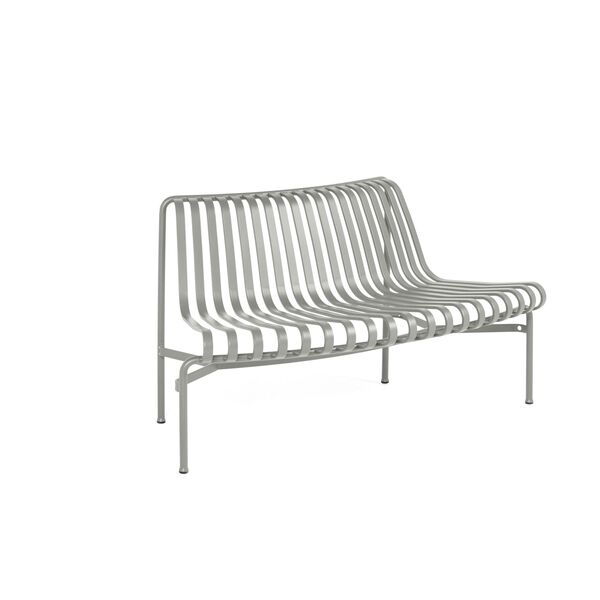 Banc de Salle à Manger Palissade Park, 1 Pièce, Kit de Montage Inclus, Non Autoportant , Gris Ciel