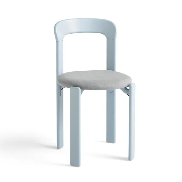 Rey Dining Chair Slate Blue/Steelcut Trio 113