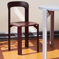 Rey Dining Chair Grape Red/Seelcut Trio 416
