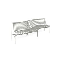 Palissade Park Dining Bench In/Out Beginner Set of 2 Sky Gray