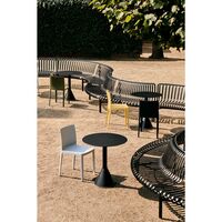 Palissade Park Dining Bench In/In Beginner Set of 2 Anthracite