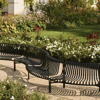 Palissade Park Dining Bench Out/Out Beginner Set of 2 Anthracite