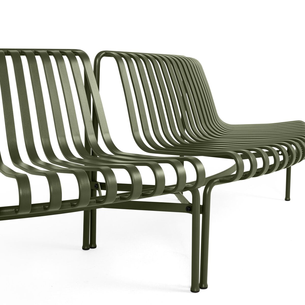 Palissade Park Dining Bench Out/Out Beginner Set of 2 Olive