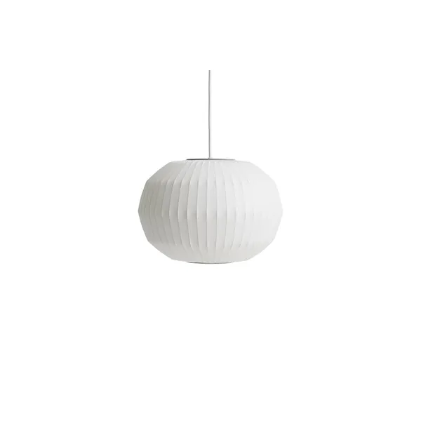 Nelson Angled Sphere Bubble Pendelleuchte Klein Off-White