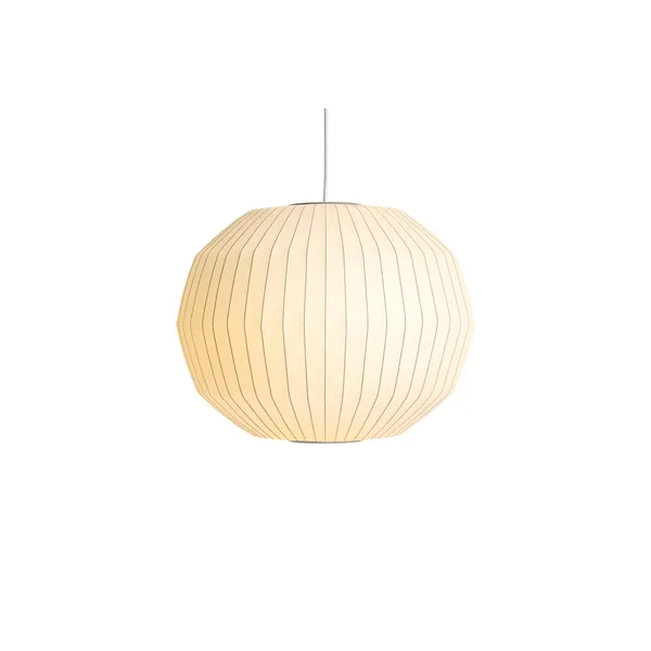 Nelson Angled Sphere Bubble Pendel Mellem Off-White
