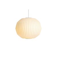Nelson Angled Sphere Bubble Pendel Mellem Off-White