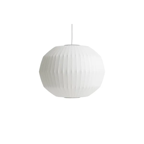 Nelson Angled Sphere Bubble Pendel Mellem Off-White