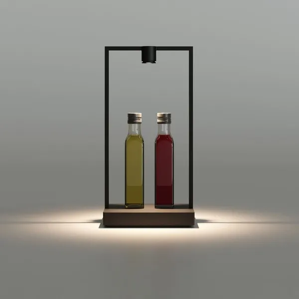 CURIOSITY 36 Table Lamp With Ball Black/ Brown