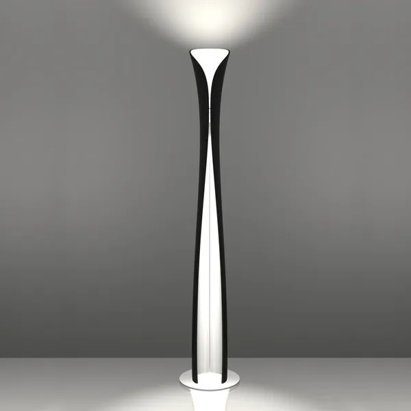 CADMO LED Gulvlampe 3000K Sort/Hvid