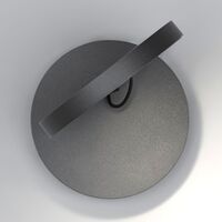 DEMETRA FARETTO Wall Lamp 2700K without On/Off Anthracite