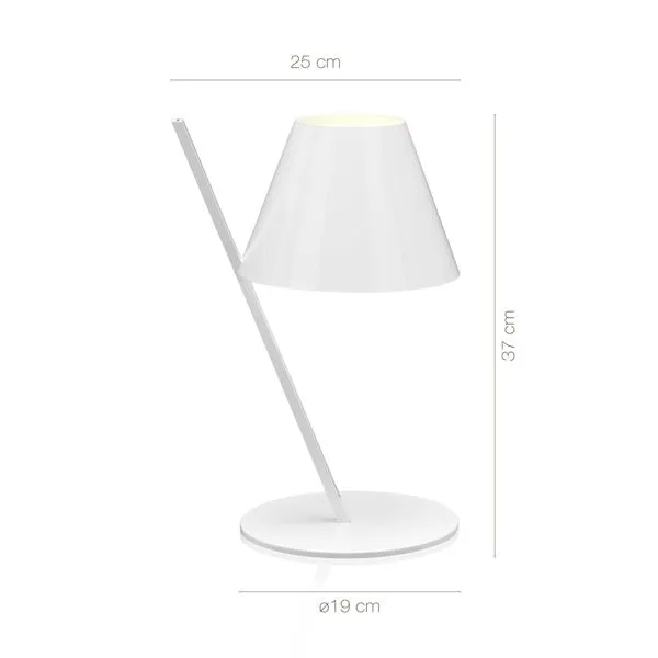 La Petite White Table Lamp