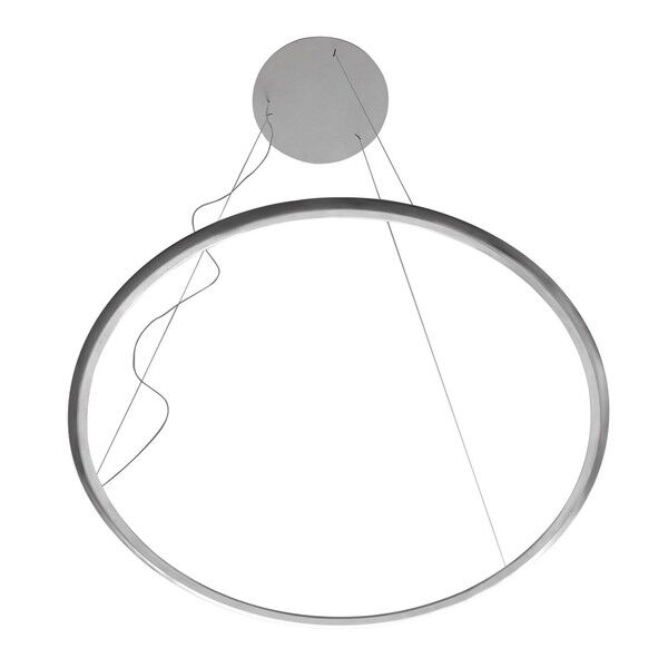 DISCOVERY Taklampa Transparent Lampsk&auml;rm/ Satin Aluminium Body