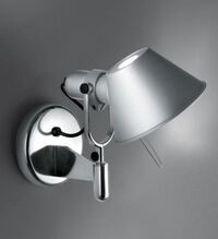 Tolomeo Faretto Wall Lamp Without Switch Aluminum