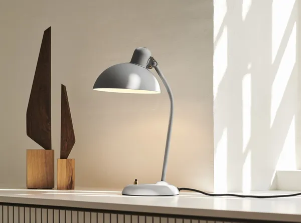 Kaiser Idell 6556-T Table Lamp Matt Gray