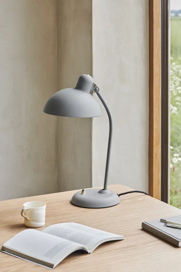 Kaiser Idell 6556-T Table Lamp Matt Gray