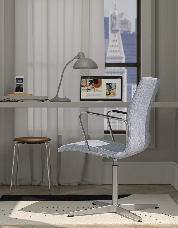 Kaiser Idell 6556-T Table Lamp Matt Gray
