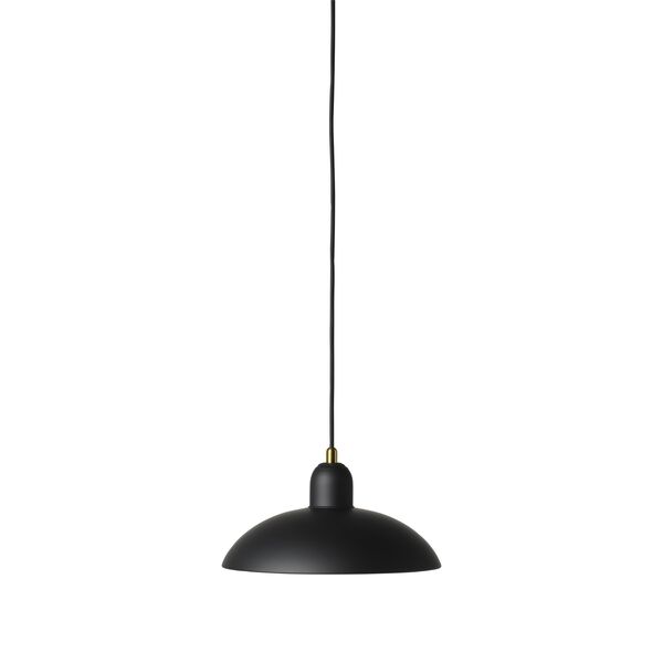KAISER Idell 6631 Lampadario Nero Opaco/Ottone