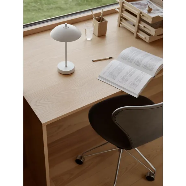 Clam Draagbare Lamp Wit