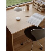 Clam Draagbare Lamp Wit