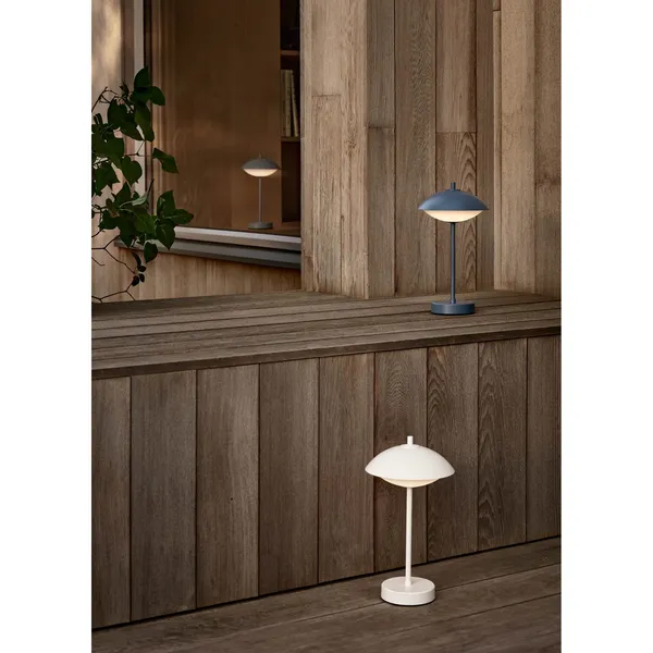 Clam Draagbare Lamp Wit