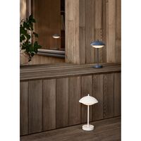 Clam Draagbare Lamp Wit