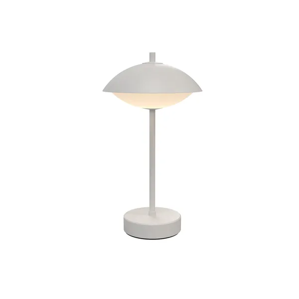 Clam Draagbare Lamp Wit